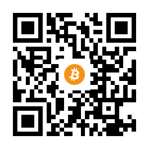 bitcoin:1LjfW99W3dZ6d5QubY8fV8V5PqmjwVa5ss black Bitcoin QR code