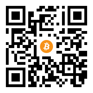 bitcoin:1LkrvFoEdMH4qTGuVk5hNCVdh22cLjauv5 black Bitcoin QR code