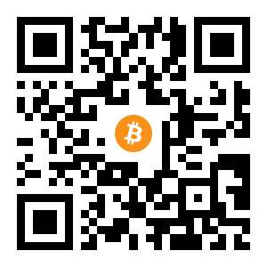 bitcoin:1LmTPMU9jqtnT3x6By1aRwxkTPnYXZGecy black Bitcoin QR code