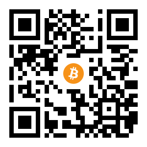 bitcoin:1LnfUKpbgRV4tTWMLcHYRepVt6Xf7MgJwD black Bitcoin QR code