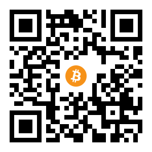 bitcoin:1LoSbcBntvcFtVAERaYTDhPB62EGkchMRQ black Bitcoin QR code