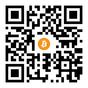 bitcoin:1LonJhtPNmbNo9bszuXdUh1EVbfMphRQTE black Bitcoin QR code
