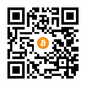 bitcoin:1Lp4mJLS3ckbegfAbQ33NrJFtTabtvpkPb black Bitcoin QR code