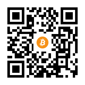 bitcoin:1LpaXfsoxMK6qWnGkNJv7r7gnCDU4oabUL black Bitcoin QR code