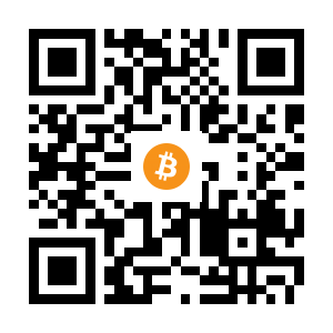 bitcoin:1LrG4k6yK3rD6JEzFEyGEsAMBscxwH7Dt6 black Bitcoin QR code