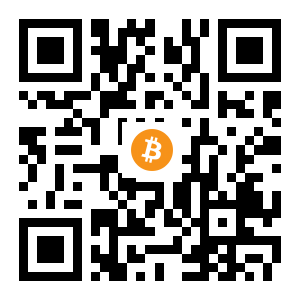 bitcoin:1LrsgK4oEgjmZpkGgujqcBqtz4YvJ5Msnw black Bitcoin QR code