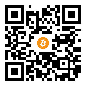bitcoin:1LsVviEztrMzGoswwf2heyyuuUb4eRmowK black Bitcoin QR code