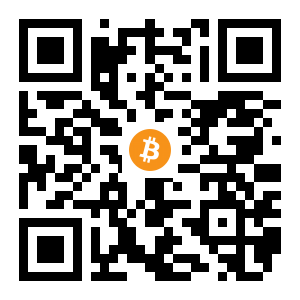 bitcoin:1LtdAU753Aotr6mQx5T752E2555g1Rve8r black Bitcoin QR code