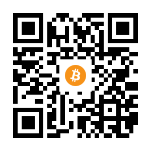 bitcoin:1LtkgLyvoT19wNny8Np2dgRZMG1BcP3kp2 black Bitcoin QR code