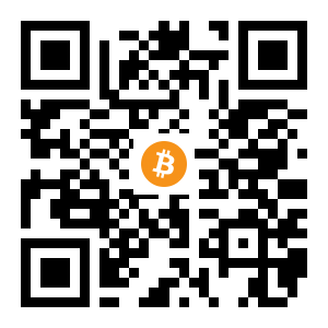 bitcoin:1Ltrbu9MbKr1yrwWsxKDHY65HM6zjKgNQe black Bitcoin QR code
