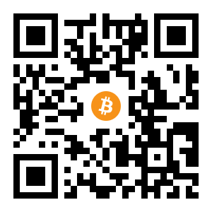 bitcoin:1Lu6F4FH78hB21toQSTbEpVjFsoYFpRCjx black Bitcoin QR code