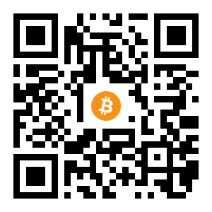 bitcoin:1Lvb7tQtNQQkrhdYc523oBbS2QL3pwPqU9 black Bitcoin QR code