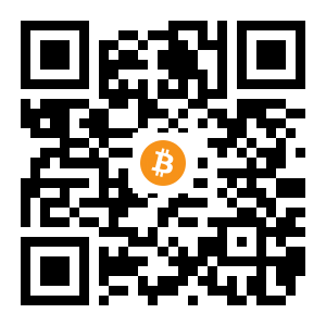bitcoin:1Lw8A9SLXGHUejC6fKicee74rrb5bPJAUe black Bitcoin QR code