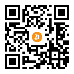 bitcoin:1LwUPTBBNMR5tbKutGcHoAgoHTXnNgHegv black Bitcoin QR code