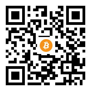 bitcoin:1LwWaRiMEduHVH8mhK1SU9RWQ6uMdy18zn black Bitcoin QR code