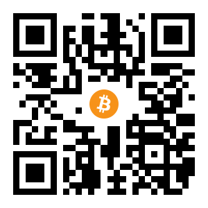 bitcoin:1LwwaChUGbocGGJRXbDicKqhQ5gNFqYR5w black Bitcoin QR code