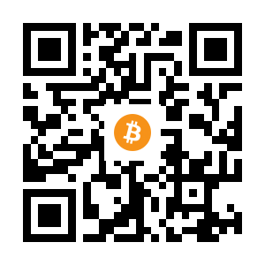 bitcoin:1LxmbnvuvBifuttGCSfgQC7iQUDqLFYNZa black Bitcoin QR code