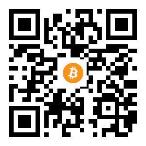 bitcoin:1Ly2Yu8b63KPTLM1hJpbPf2wQX3L9gvfzG black Bitcoin QR code