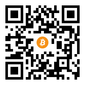 bitcoin:1LyecJorxyms5gWe1FYRMKLCpDpE31CDq7 black Bitcoin QR code