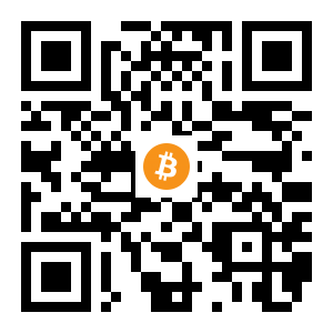 bitcoin:1LyiUAEv8kvubpaNe19oL7YmaTjhoEPMjo black Bitcoin QR code