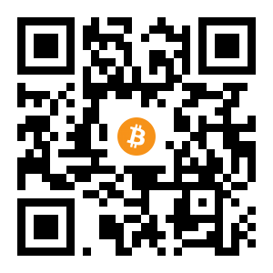 bitcoin:1LzrPhRUGj8cSgrZ7Tu57ijvyb1qrkx1aV black Bitcoin QR code
