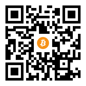 bitcoin:1Lztkva6zqCpuLtNsjbk5BH2y3uP4HJ6uG black Bitcoin QR code