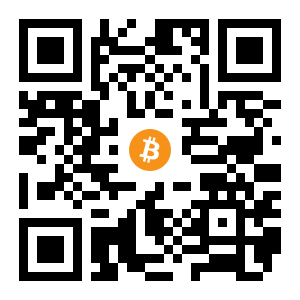 bitcoin:1M1h2NhisiFnU7iwDcsFgRdHRo85A2Suqu black Bitcoin QR code