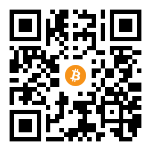 bitcoin:1M255iiur444aQR24a27KgWR6DkkpDDphR black Bitcoin QR code