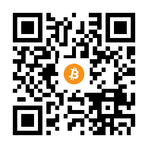 bitcoin:1M2HLYiQarsLatcZ9UEWx2jhwcwx43saPG black Bitcoin QR code