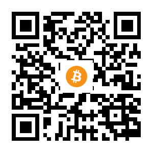 bitcoin:1M4TinxXtQ1qNGgDNvWHrzSgwvvwTUnezX black Bitcoin QR code