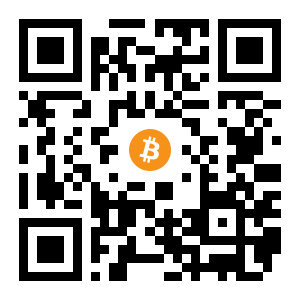 bitcoin:1M4Z7DFkuuSJbqjnfSMFnzwmt3oJHdRmzq black Bitcoin QR code