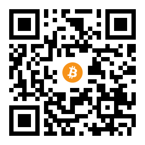bitcoin:1M5saL3Hrmy8mRJZzwjcj34LVfjrMSJsuq black Bitcoin QR code