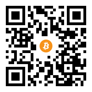 bitcoin:1M6norVKJ9AUewpAvaHFTe3XiHdhWSzYYv black Bitcoin QR code