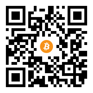 bitcoin:1M7ZxAGCL1SzZhDfYQRfhoLNstbEBSJZHu black Bitcoin QR code