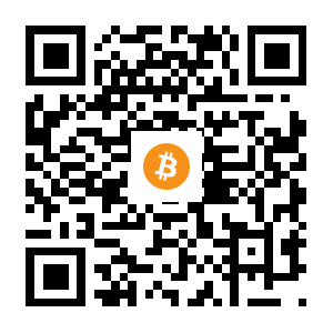 bitcoin:1M9DFhhW5JAJDgqCsvtevUnyq4KZndHgDm black Bitcoin QR code