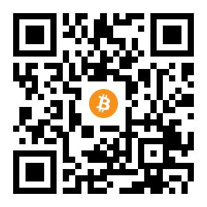 bitcoin:1MB4GSPZwNPHNgdCu2QEqAcAGcSgsxZuEk black Bitcoin QR code