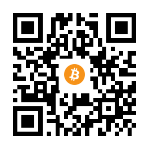 bitcoin:1MBUGTRMsXQHeBbsaWdUphZKYMKnz7E3UY black Bitcoin QR code