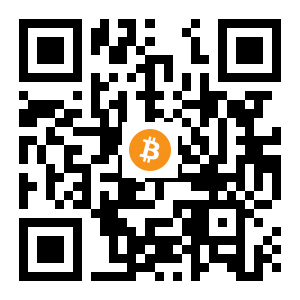 bitcoin:1MBVufBgeTT4XtTNmBbF5jvwShtwqEypX2 black Bitcoin QR code