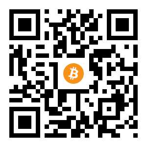 bitcoin:1MCQpdHoei4tzMoAC6tVHWm2d4kSWEaPXd black Bitcoin QR code