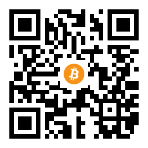 bitcoin:1MCazySmHeUmmbbQiWYkHh46hfiuWgrWdJ black Bitcoin QR code