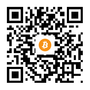 bitcoin:1MD2eroir14NY3ncz9LUkXsjhCadUn2M8A black Bitcoin QR code