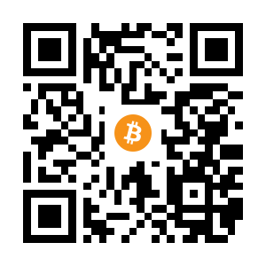 bitcoin:1MDrcHrnKznWBcsWNPwW2jaPgwzbNen2ai black Bitcoin QR code