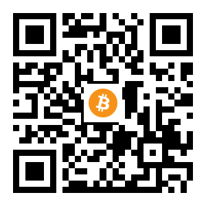 bitcoin:1MEPZH3MY3p7E56mbvAEMboAuZC9PFeNEg black Bitcoin QR code