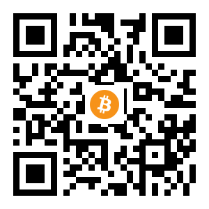 bitcoin:1MEb93EZ54idkDJcrxz2CMbLWaZJQQChoS black Bitcoin QR code