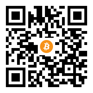 bitcoin:1MGFtCXvcjtJRUyhRgAFPvGKdPabP8wbsV black Bitcoin QR code