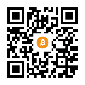 bitcoin:1MGKFeiZEdJ1GeCD9Zg1PceeyGyZBWcfx black Bitcoin QR code