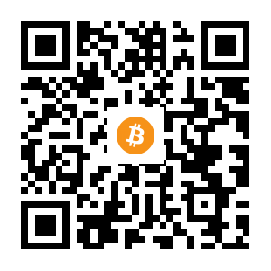 bitcoin:1MHTjFFFHnkPAtERZKnRYqJfd5HSb4WEut black Bitcoin QR code