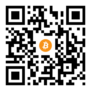 bitcoin:1MHy6fjq9wUZcrxhj9ZTeHDU6vZc57jG9C black Bitcoin QR code