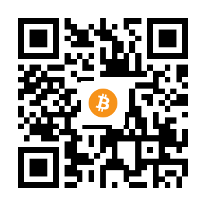 bitcoin:1MJTAq1eHGnoxqfCjKXrt3qNV8NW1V4p7p black Bitcoin QR code