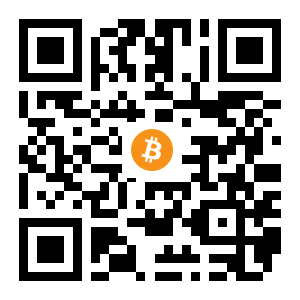 bitcoin:1MKN5f43q6AqmWBctnGrrKw3k2dYpTbuPR black Bitcoin QR code